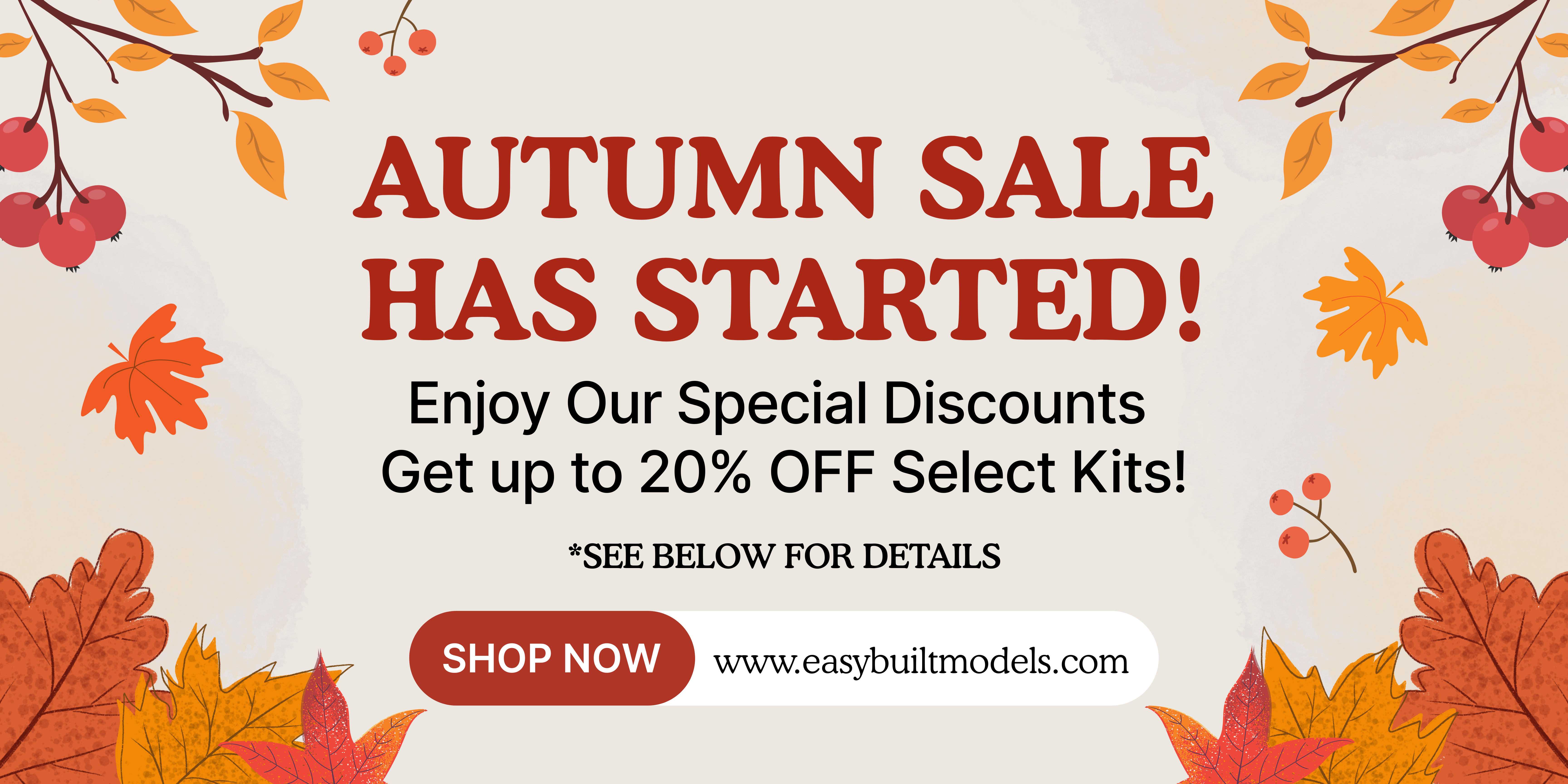 Easy Built Models website